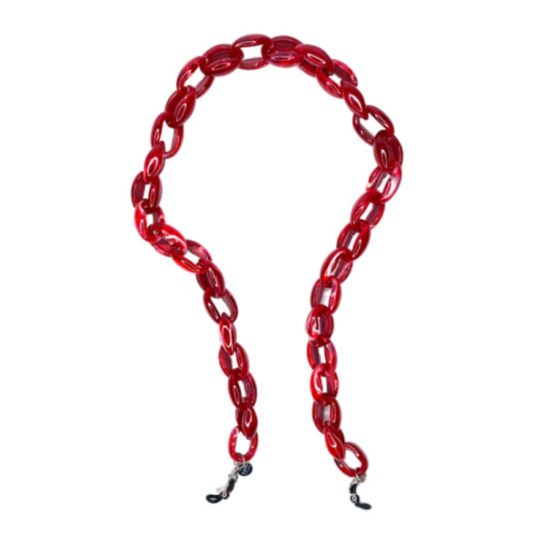 Whitby Red - Coti Glasses Chain